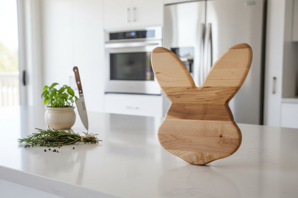 12" Northern Hard Maple Easter Bunny Board