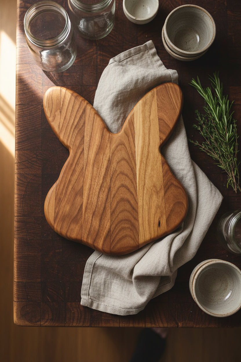 12" Cherry Cute Easter Bunny Board