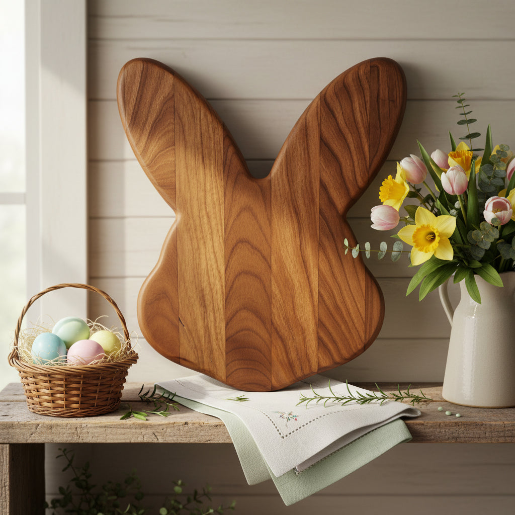 12" Cherry Cute Easter Bunny Board