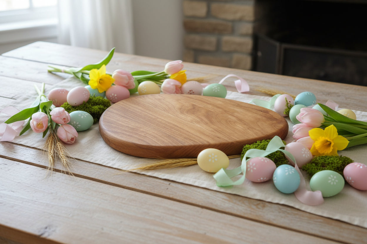 9" Cherry Cute Easter Egg Board