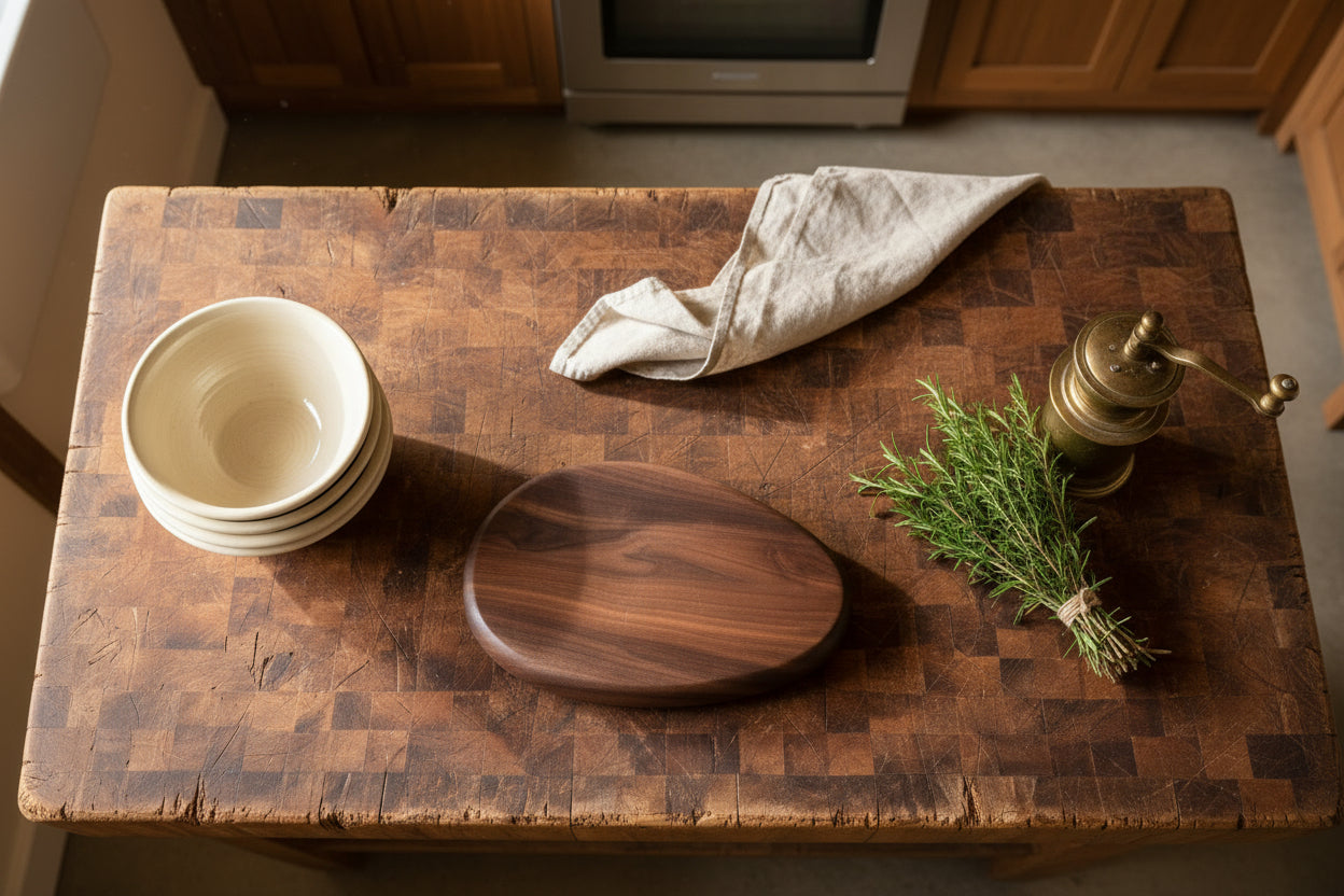 9" Black Walnut Cute Easter Egg Board