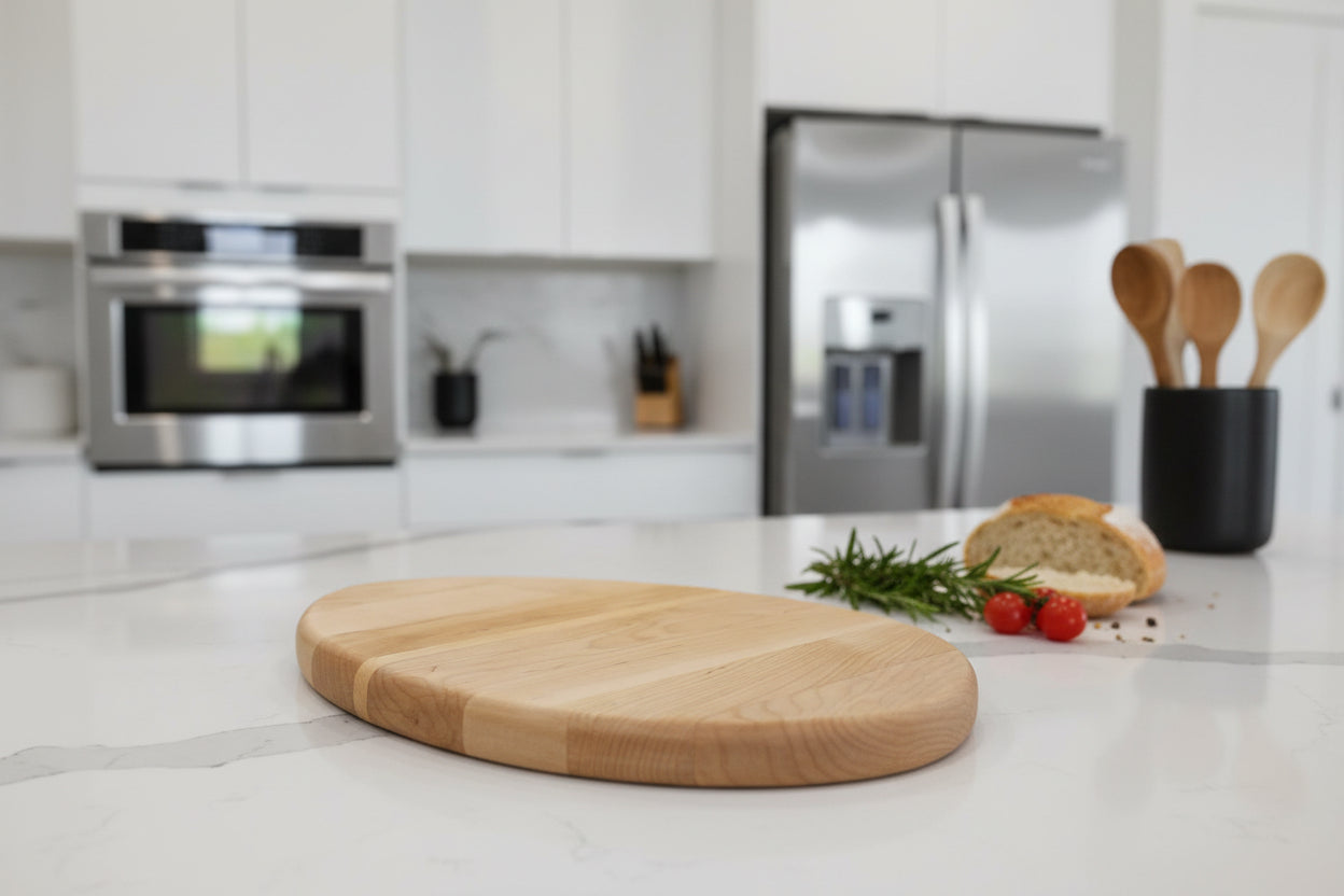 12" Northern Hard Maple Cute Easter Egg Board