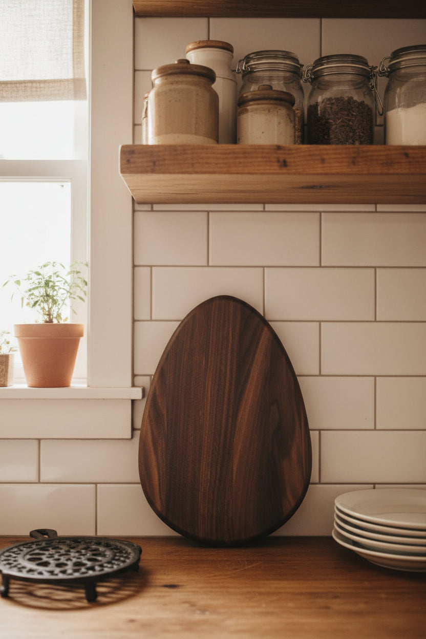 12" Black Walnut Easter Egg Board