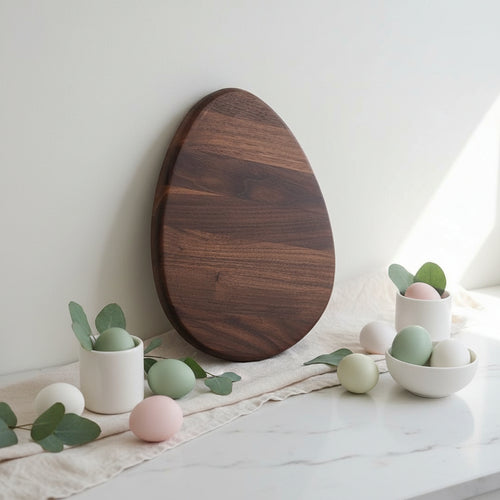 12" Black Walnut Easter Egg Board