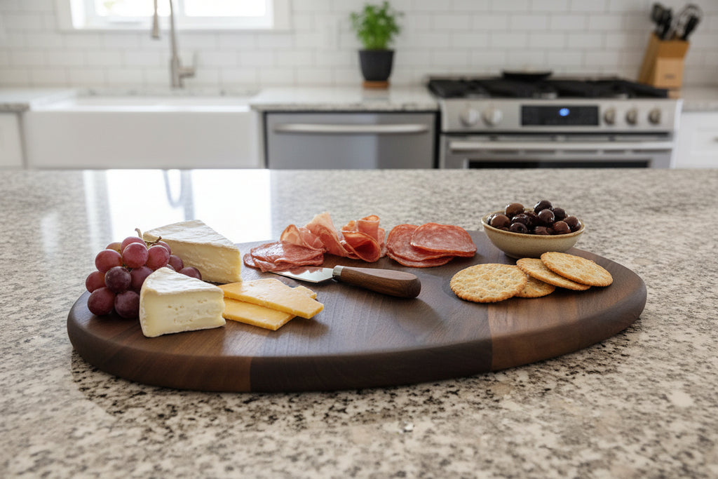 12" Black Walnut Easter Egg Board