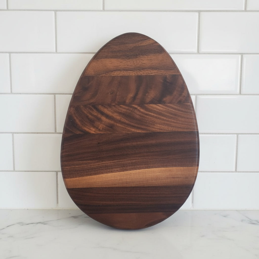 12" Black Walnut Easter Egg Board