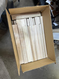 Mixed Hard Maple Craft Wood Box – 12" x 20" x 3" | 17–18 lbs
