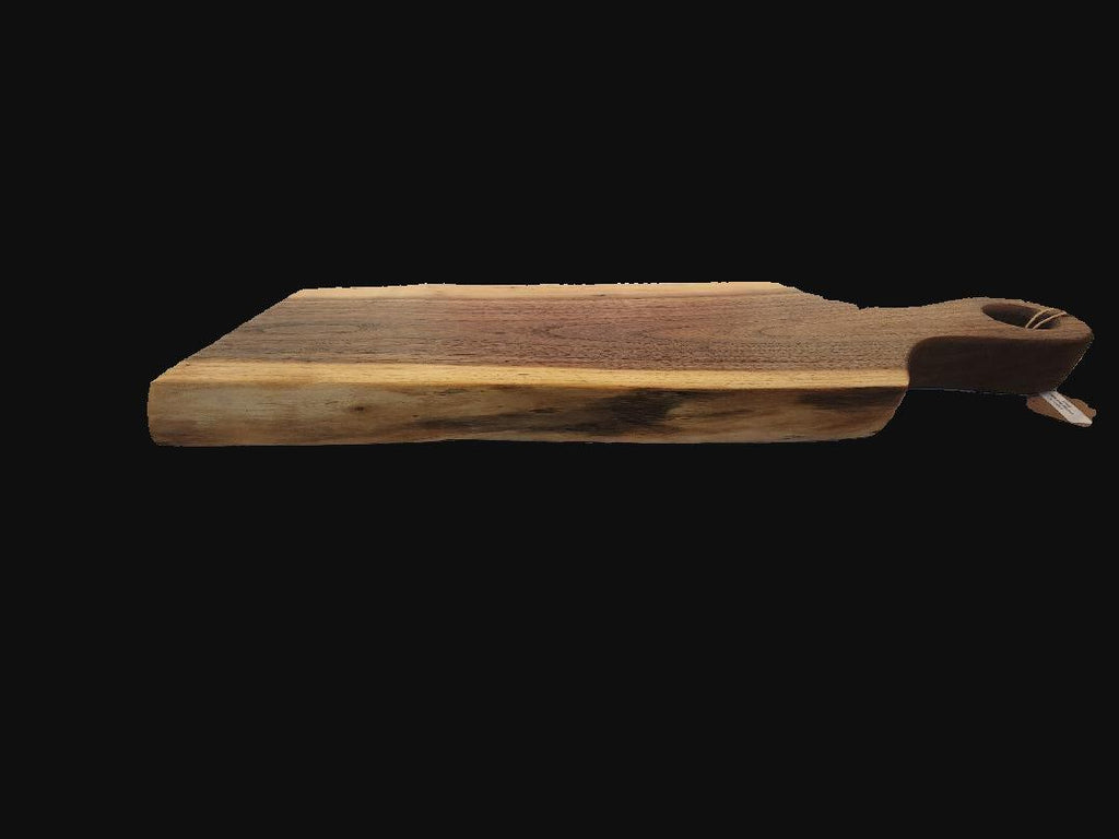 Live Edge Black Walnut Serving Platter – 8x19x1.75" | Rustic Elegance for Gatherings Big and Small