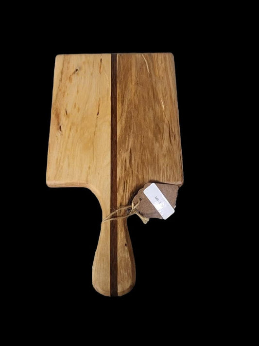 Mini Cutting Board - Handcrafted Maple & Black Walnut for Stylish Prep