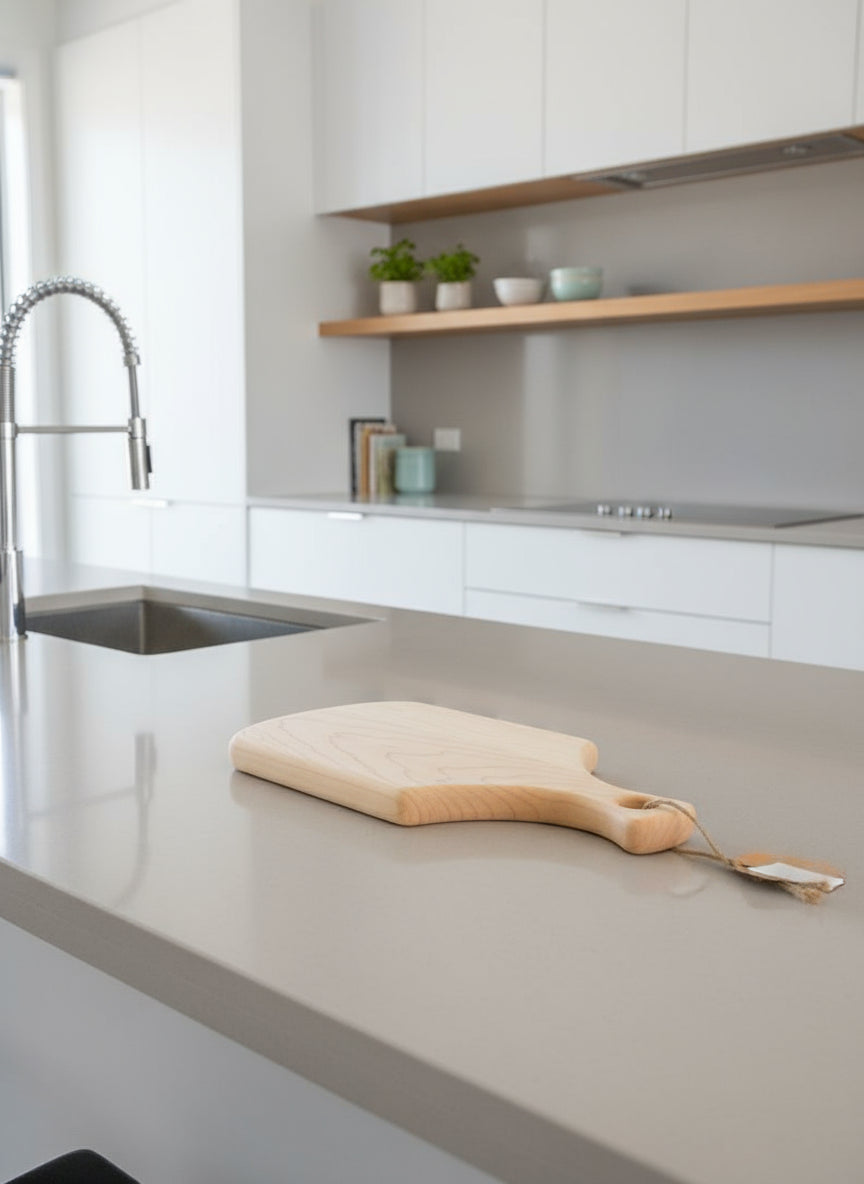 Hard Maple Mini Cutting Board with Handle – 5½ x 10 x ⅝"