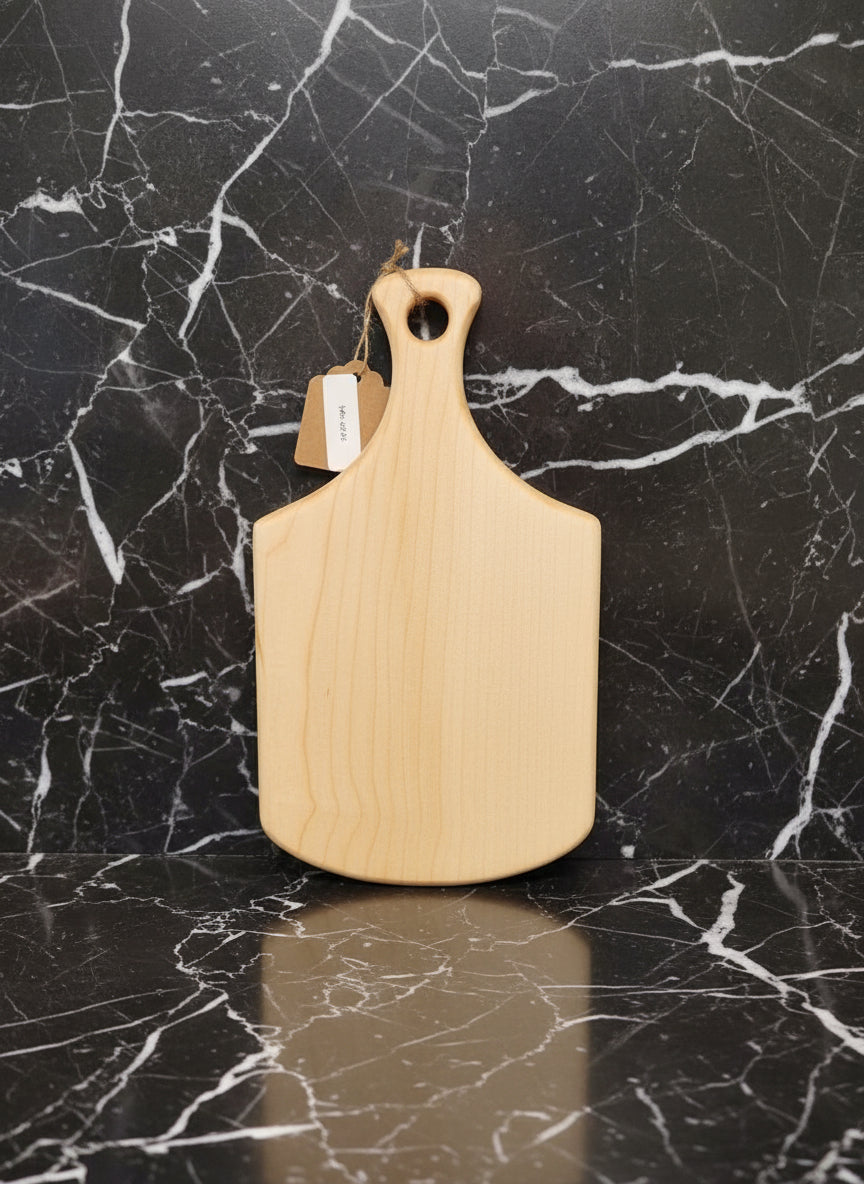 Mini Hard Maple Cutting Board with Handle – 5½ x 10 x ⅝"
