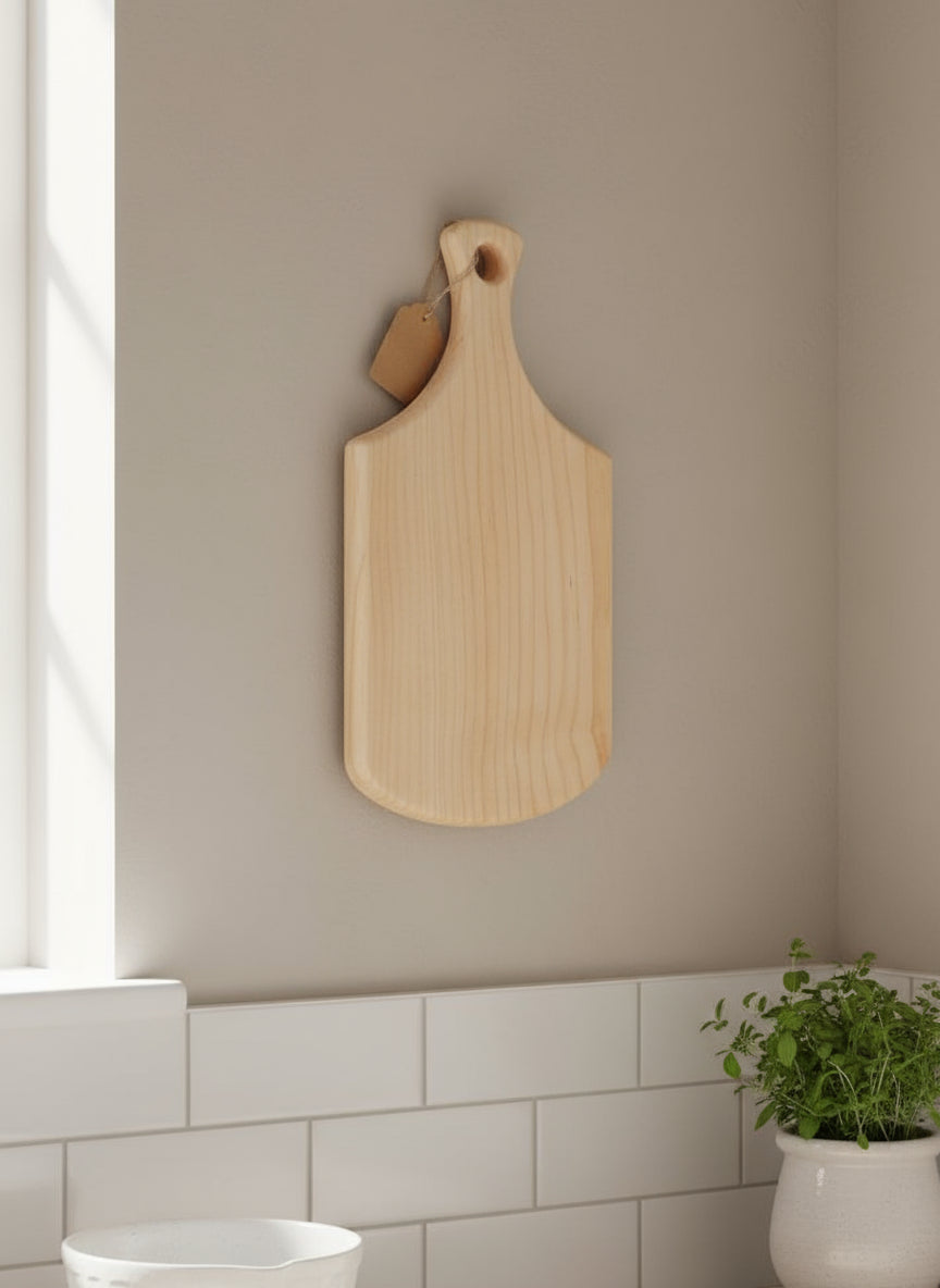 Mini Hard Maple Cutting Board with Handle – 5½ x 10 x ⅝"