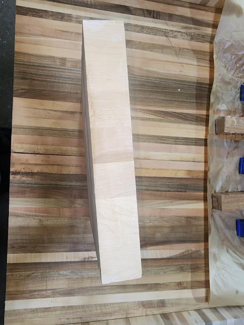Northern White Hard Maple End Grain Cutting Board Blank – Rough Sanded 12.5" × 12.5" × 1.625" | Finish to 12" × 12" × 1.5"