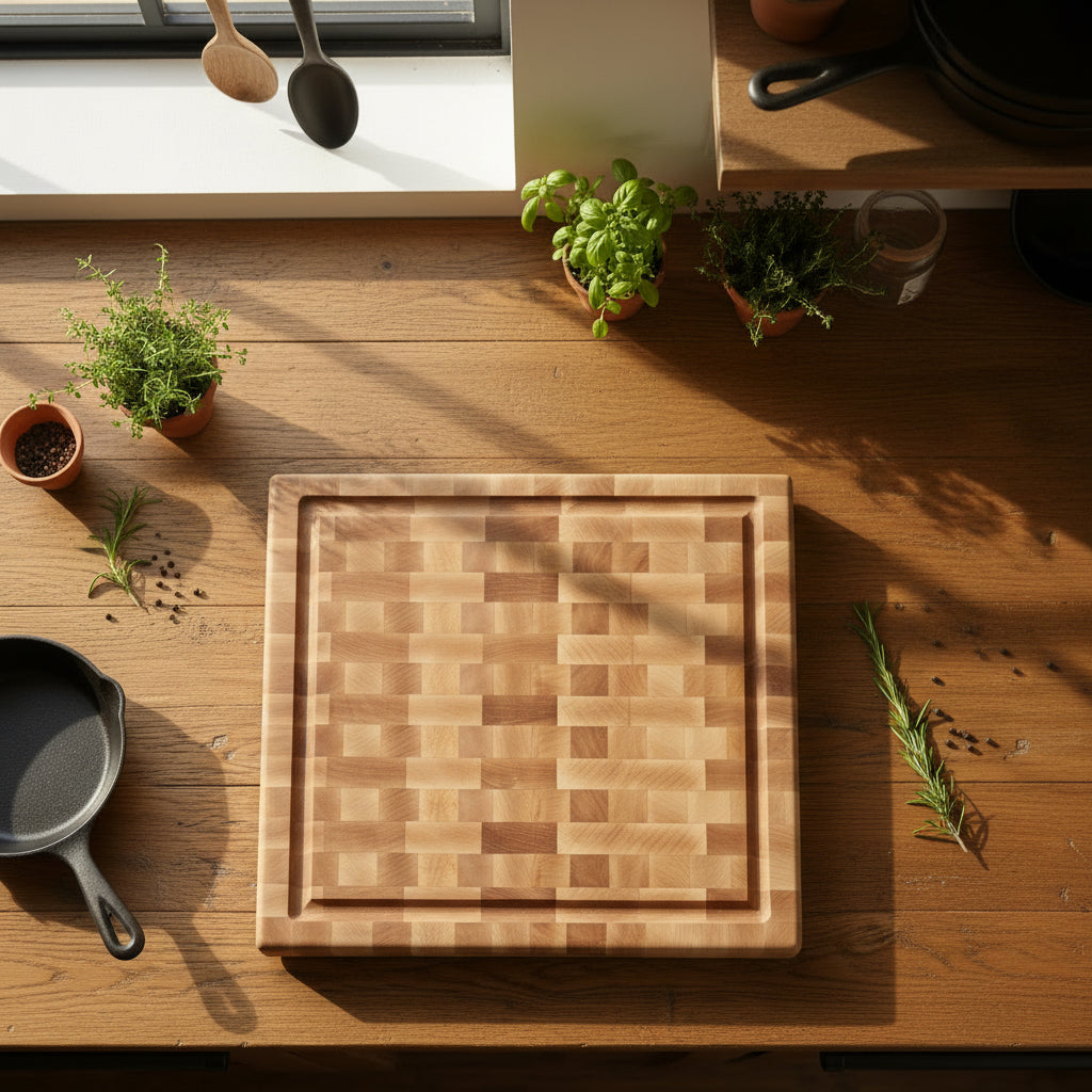 Northern Hard Maple end grain cutting board