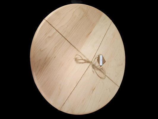 Large Lazy Susan - Handcrafted Hard Maple 16" Turntable