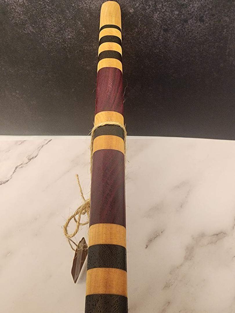 Bread Board - Handcrafted Curly Maple, Purpleheart & Wenge