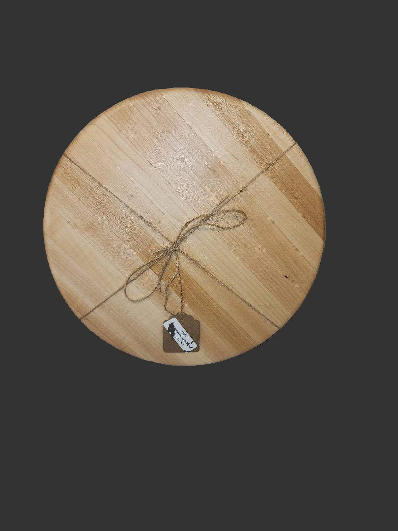 Handcrafted Wooden Trivet – 10" Round Hard Maple