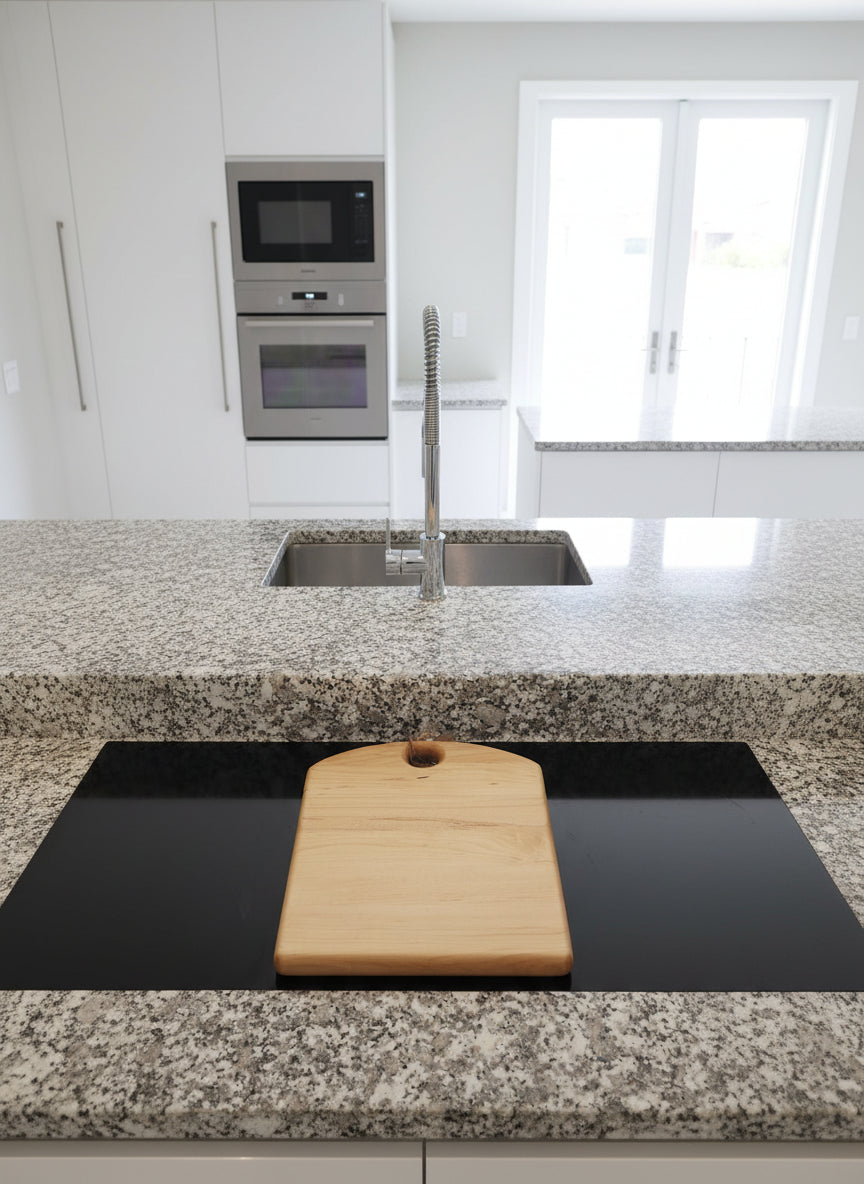 Handmade Hard Maple Cutting Board – 8" x 10" x 3/4"