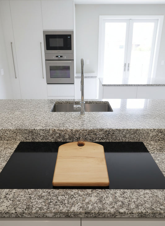 Handmade Hard Maple Cutting Board – 8" x 10" x 3/4"