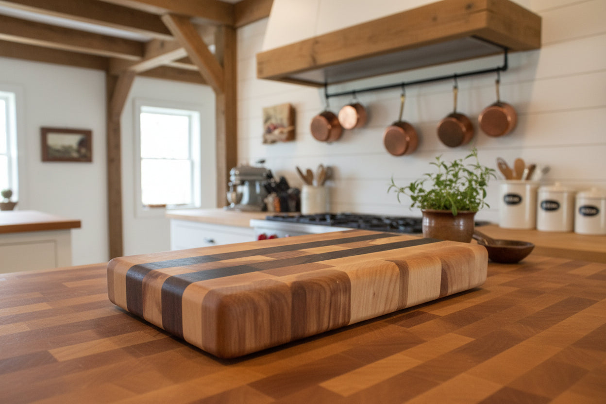5×9×1.25" End Grain Mini Cutting Board