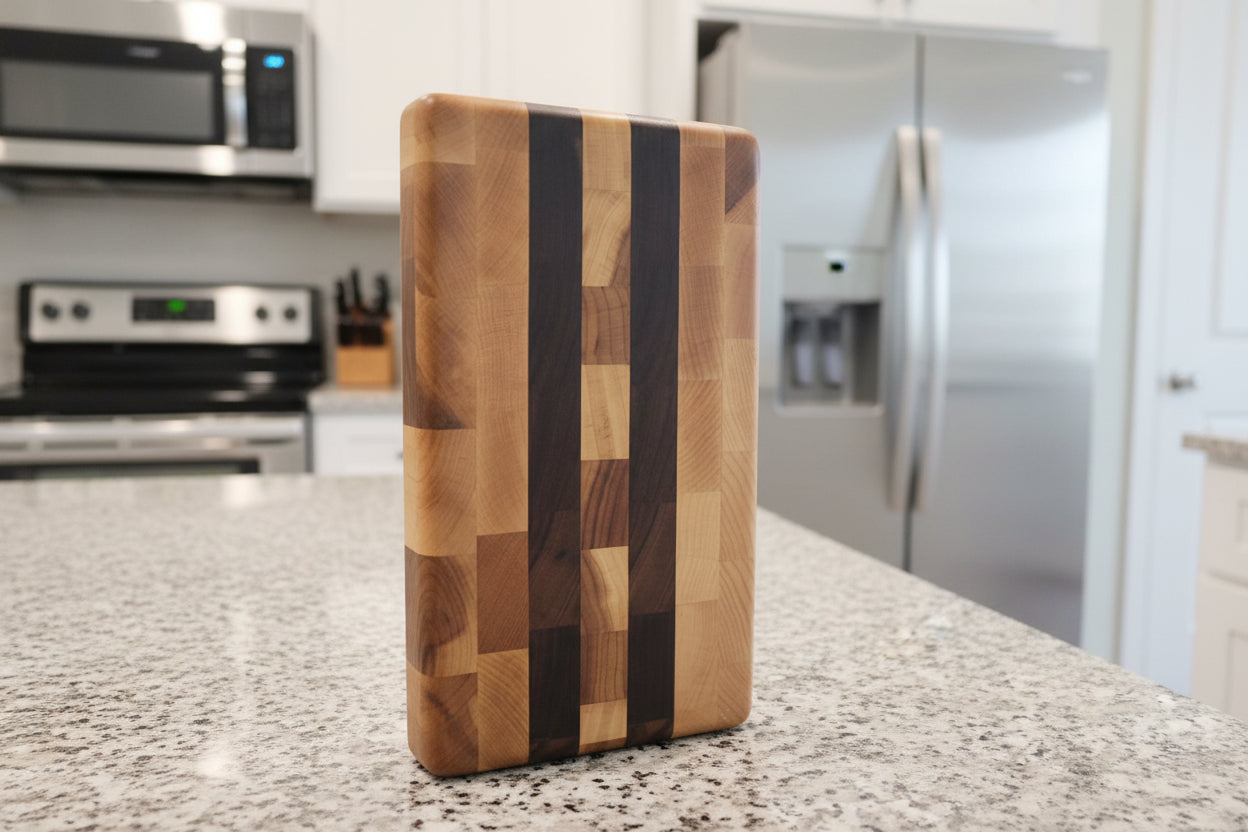 5×9×1.25" End Grain Mini Cutting Board