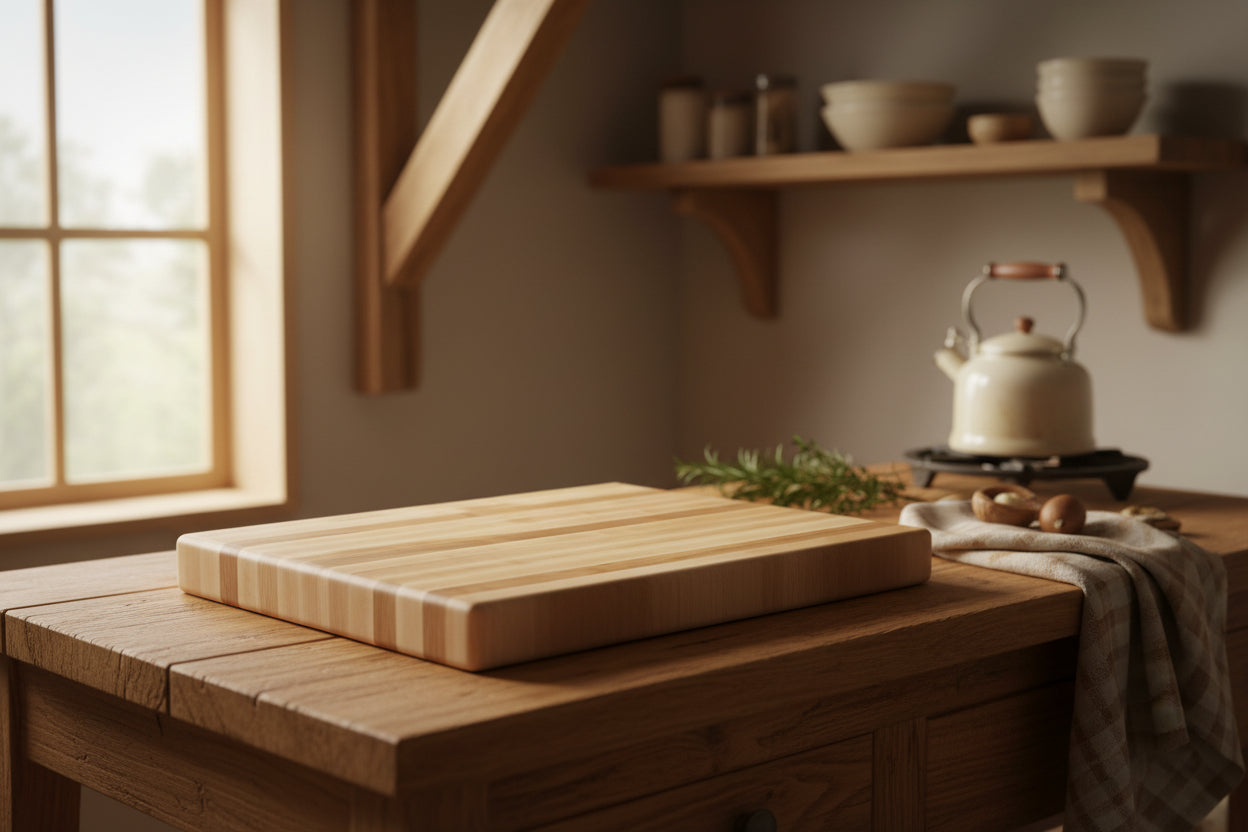 12×16×1.25" Hard Maple Cutting Board