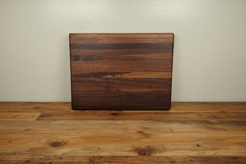 Handcrafted 12×16×1.5" Beautiful Black Walnut Cutting Board