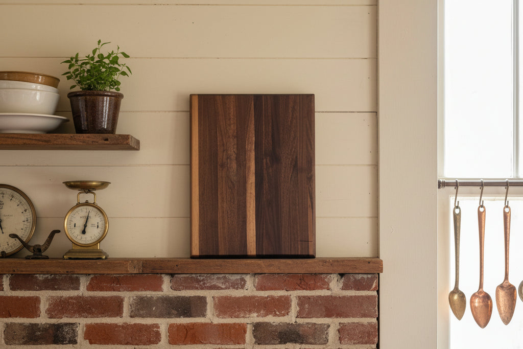 Handcrafted Black Walnut Cutting Board – 12×18×1.5” (Flat, No Groove)