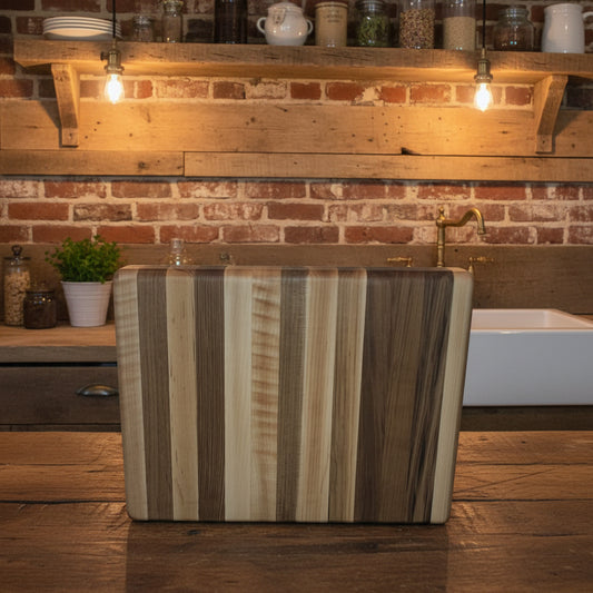 Handcrafted Hard Maple Cutting Board — 8x11x1.5"