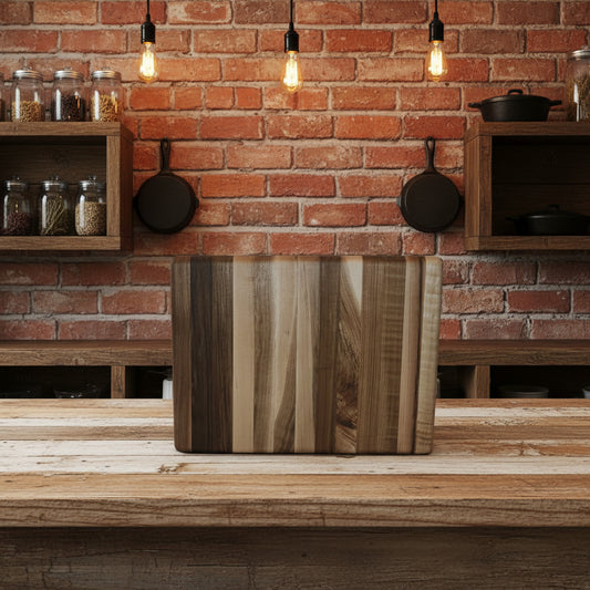 Handcrafted Hard Maple Cutting Board — 8x11x1.5"