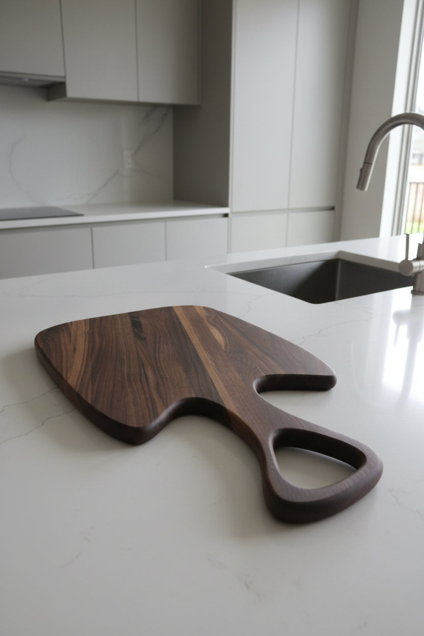 Handcrafted Black Walnut Pizza Peel