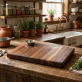 Black Walnut Snack Board with Sauce Cup | Handmade