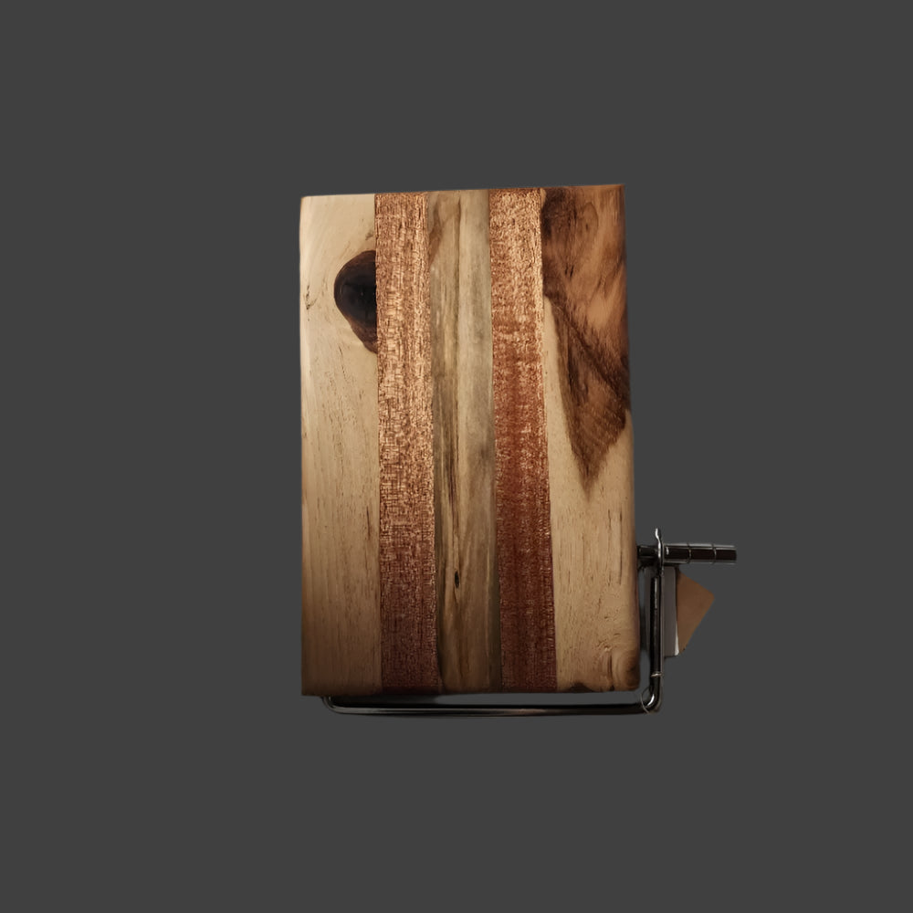 Artisan Cheese Slicer - Fijan Mahogany Ambrosia Maple and Hickory - Cheese Cutter