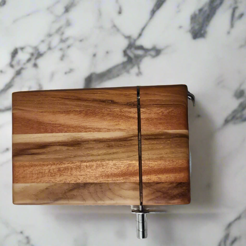 Artisan Cheese Slicer - Fijan Mahogany and Hickory - Cheese Cutter